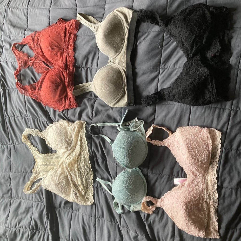 Bra and Bralette Bundle (Medium/Large/B Cup)